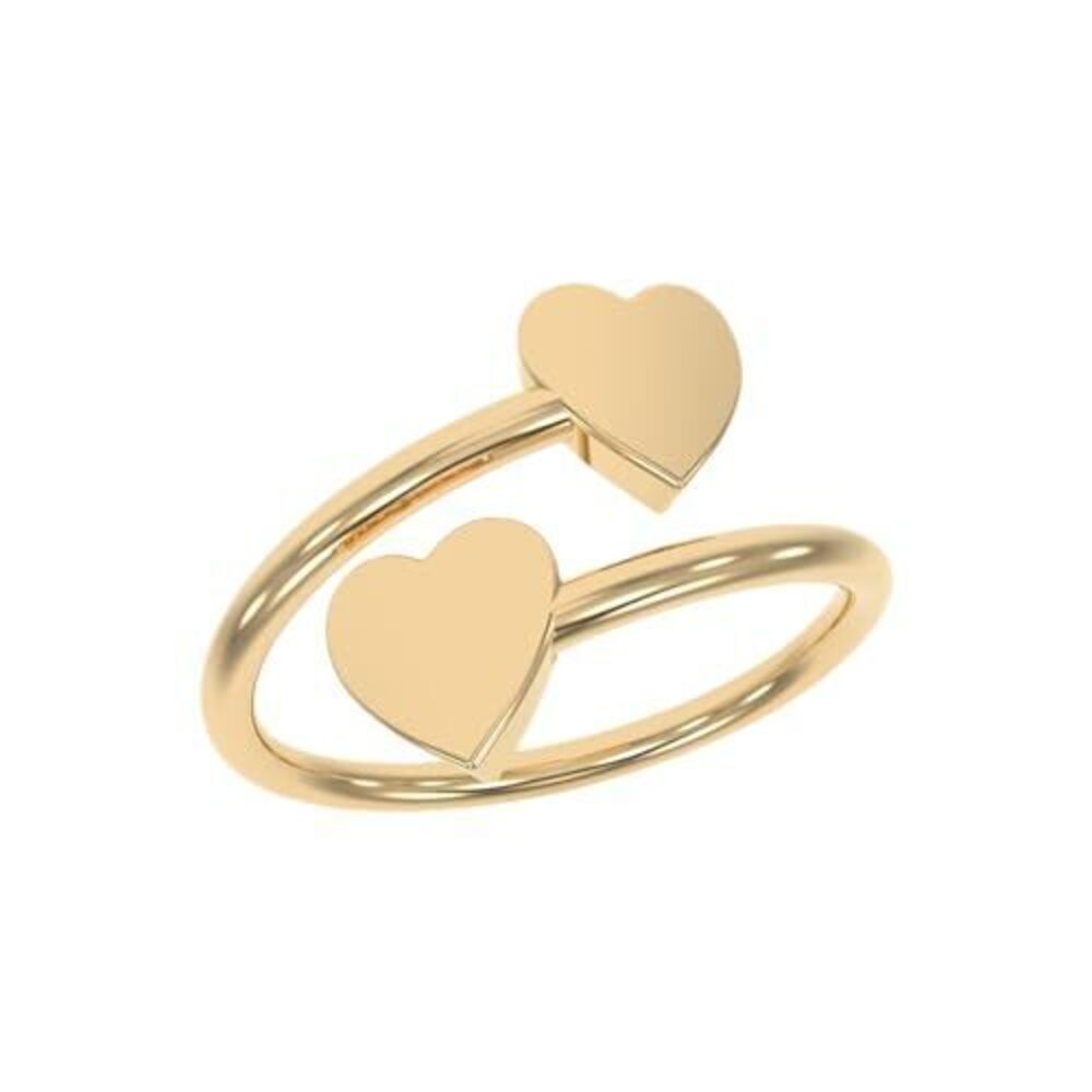 4801 18K Gold Rings - Stackable Rings in Authentic 925 Sterling Silver –